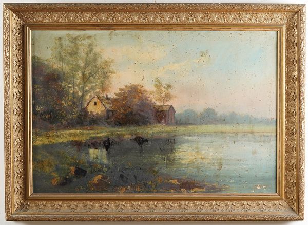 G. Daniele Paesaggi fluviali  - Asta Dipinti del XIX-XX Secolo - Associazione Nazionale - Case d'Asta italiane
