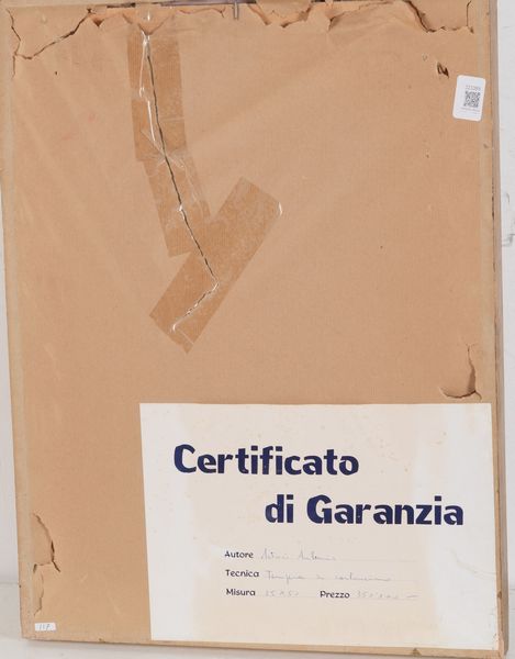 Antonio Asturi : Senza titolo  - Asta Dipinti del XIX-XX Secolo - Associazione Nazionale - Case d'Asta italiane