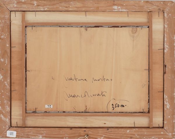 MARCO NOVATI : Natura morta  - Asta Dipinti del XIX-XX Secolo - Associazione Nazionale - Case d'Asta italiane