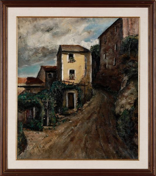 Eso Peluzzi : La strada  - Asta Dipinti del XIX-XX Secolo - Associazione Nazionale - Case d'Asta italiane