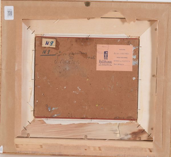 Guido Casciaro : Stabilimento Balneare,  1946  - Asta Dipinti del XIX-XX Secolo - Associazione Nazionale - Case d'Asta italiane