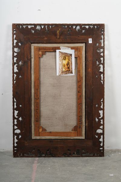 Emilio Magistretti : Scena religiosa  - Asta Dipinti del XIX-XX Secolo - Associazione Nazionale - Case d'Asta italiane