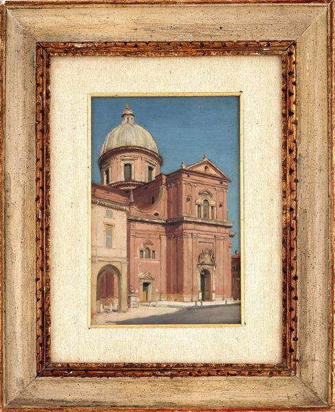 Pittore del XIX secolo Basilica della Beata Vergine della Ghiara  - Asta Dipinti del XIX-XX Secolo - Associazione Nazionale - Case d'Asta italiane