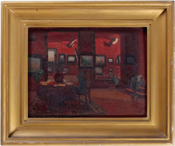 Pittore del XIX secolo Bozzetto Mostra  - Asta Dipinti del XIX-XX Secolo - Associazione Nazionale - Case d'Asta italiane