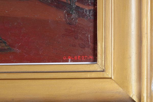 Pittore del XIX secolo Bozzetto Mostra  - Asta Dipinti del XIX-XX Secolo - Associazione Nazionale - Case d'Asta italiane