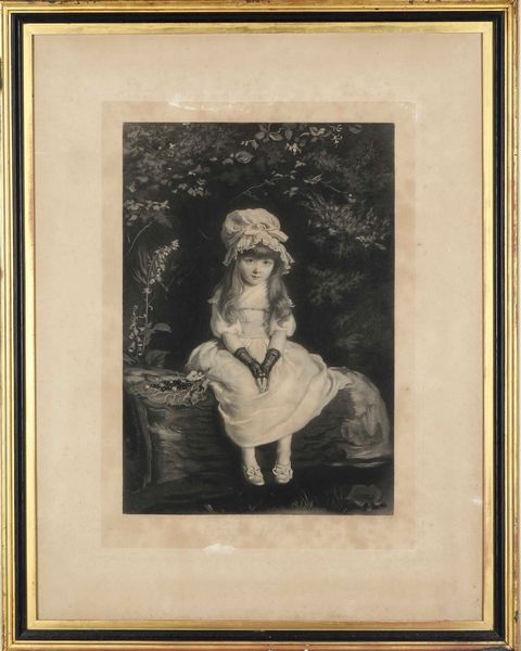 Cherry Ripe, incisione Bambina  - Asta Dipinti del XIX-XX Secolo - Associazione Nazionale - Case d'Asta italiane