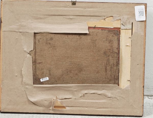 Gennaro Villani : Cerbiatto  - Asta Dipinti del XIX-XX Secolo - Associazione Nazionale - Case d'Asta italiane