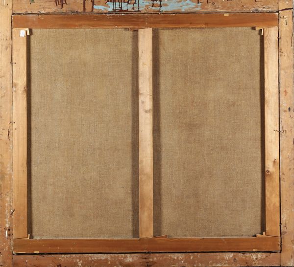 Domingo Motta : Paesaggio fantastico con figure  - Asta Dipinti del XIX-XX Secolo - Associazione Nazionale - Case d'Asta italiane