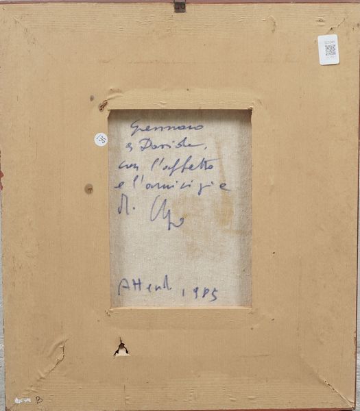 Ugo Attardi : Nudo femminile  - Asta Dipinti del XIX-XX Secolo - Associazione Nazionale - Case d'Asta italiane