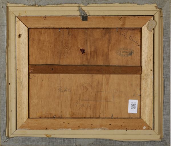 Renato Natali : Paesaggio con barca a vela  - Asta Dipinti del XIX-XX Secolo - Associazione Nazionale - Case d'Asta italiane