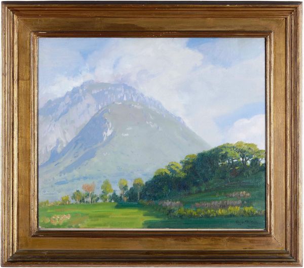 Giuseppe Didone : Paesaggio montano, 1937  - Asta Dipinti del XIX-XX Secolo - Associazione Nazionale - Case d'Asta italiane