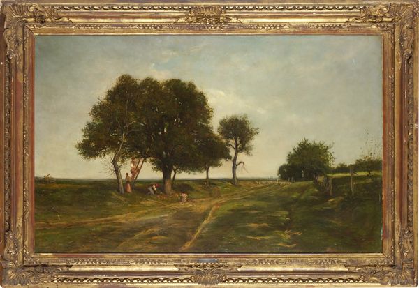 Federico Cortese : Paesaggio  - Asta Dipinti del XIX-XX Secolo - Associazione Nazionale - Case d'Asta italiane