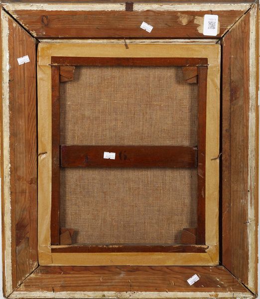 Anonimo del XIX secolo Ritratto Bretone  - Asta Dipinti del XIX-XX Secolo - Associazione Nazionale - Case d'Asta italiane