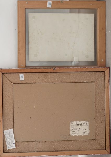 Lotto di due acquerelli firmati Zandrino e Merlo  - Asta Dipinti del XIX-XX Secolo - Associazione Nazionale - Case d'Asta italiane