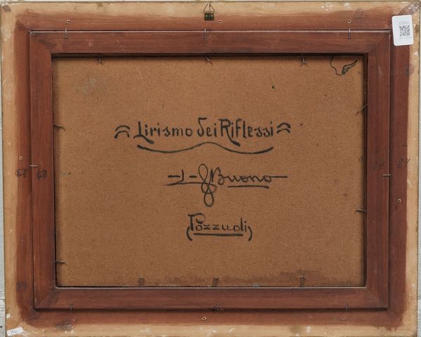 Leon Giuseppe Buono : Lirismo dei riflessi  - Asta Dipinti del XIX-XX Secolo - Associazione Nazionale - Case d'Asta italiane