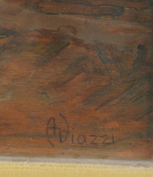 Alessandro Viazzi : Caccia alla volpe  - Asta Dipinti del XIX-XX Secolo - Associazione Nazionale - Case d'Asta italiane