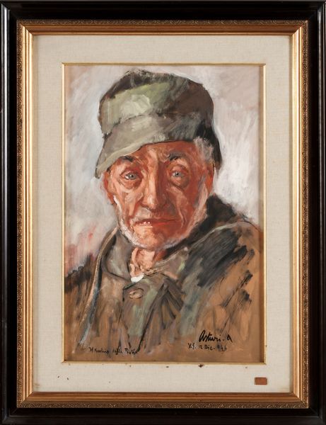 Antonio Asturi : Il Vecchio delle Pietre, 1946  - Asta Dipinti del XIX-XX Secolo - Associazione Nazionale - Case d'Asta italiane