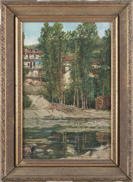 Ignoto XIX-XX secolo Paesaggio  - Asta Dipinti del XIX-XX Secolo - Associazione Nazionale - Case d'Asta italiane