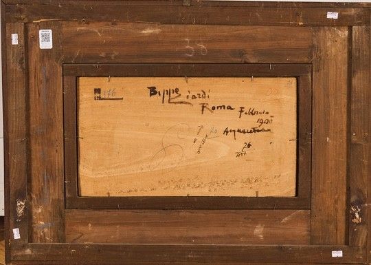 Beppe Ciardi : Paesaggio  - Asta Dipinti del XIX-XX Secolo - Associazione Nazionale - Case d'Asta italiane
