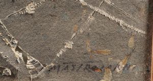 UMBERTO MASTROIANNI : Senza Titolo  - Asta Dipinti del XIX-XX Secolo - Associazione Nazionale - Case d'Asta italiane