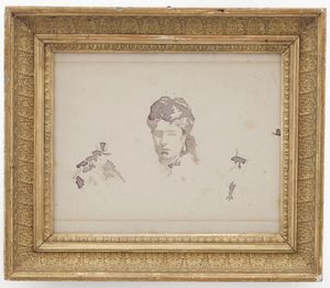 Giuseppe De Nittis - Studio per Lontine  Auteuil