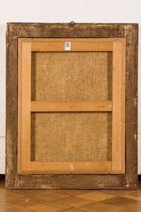 Scuola del XIX secolo Natura morta con vaso di fiori  - Asta Dipinti del XIX-XX Secolo - Associazione Nazionale - Case d'Asta italiane