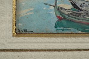 Gennaro Villani : Senza Titolo  - Asta Dipinti del XIX-XX Secolo - Associazione Nazionale - Case d'Asta italiane