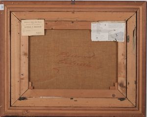 Riccardo Colucci : Coppia di vedute marine notturne  - Asta Dipinti del XIX-XX Secolo - Associazione Nazionale - Case d'Asta italiane