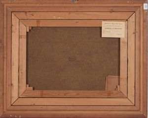 Riccardo Colucci : Coppia di vedute marine notturne  - Asta Dipinti del XIX-XX Secolo - Associazione Nazionale - Case d'Asta italiane