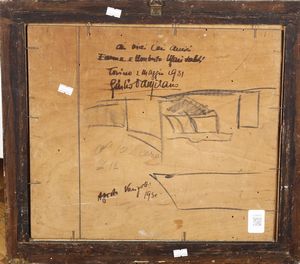 Giulio Da Milano : Varigotti, 1930  - Asta Dipinti del XIX-XX Secolo - Associazione Nazionale - Case d'Asta italiane