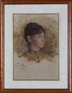 Carlo Pollonera - Ritratto di donna