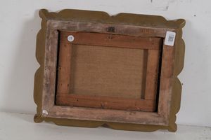 Anonimo Paesaggio con figure  - Asta Dipinti del XIX-XX Secolo - Associazione Nazionale - Case d'Asta italiane