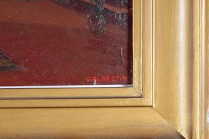 Pittore del XIX secolo Bozzetto Mostra  - Asta Dipinti del XIX-XX Secolo - Associazione Nazionale - Case d'Asta italiane