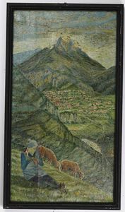 Carlo Rossi, 1914 Coppia di paesaggi di montagna  - Asta Dipinti del XIX-XX Secolo - Associazione Nazionale - Case d'Asta italiane