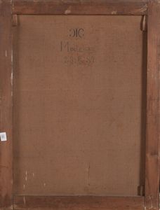 Anonimo del XIX-XX secolo Ritratto di uomo con libro  - Asta Dipinti del XIX-XX Secolo - Associazione Nazionale - Case d'Asta italiane