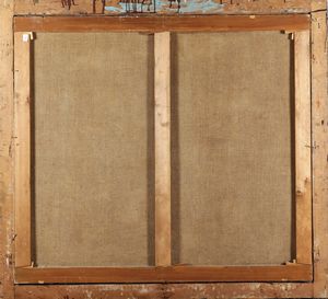 Domingo Motta : Paesaggio fantastico con figure  - Asta Dipinti del XIX-XX Secolo - Associazione Nazionale - Case d'Asta italiane