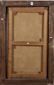 Arturo Noci : Uomo seduto con cappello in mano  - Asta Dipinti del XIX-XX Secolo - Associazione Nazionale - Case d'Asta italiane