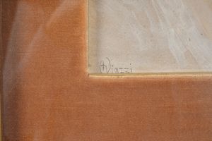 Alessandro Viazzi : Ritratto femminile  - Asta Dipinti del XIX-XX Secolo - Associazione Nazionale - Case d'Asta italiane