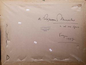 Luigi Surdi (1897-1959) Scorcio di Roma  - Asta Dipinti del XIX-XX Secolo - Associazione Nazionale - Case d'Asta italiane