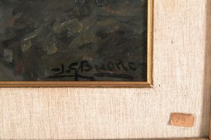 Leon Giuseppe Buono : Sera Fusaro  - Asta Dipinti del XIX-XX Secolo - Associazione Nazionale - Case d'Asta italiane