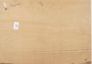 Gennaro Villani : Veduta di porto  - Asta Dipinti del XIX-XX Secolo - Associazione Nazionale - Case d'Asta italiane