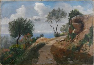 Augusto Lovatti - Sorrento, Sentiero degli Dei