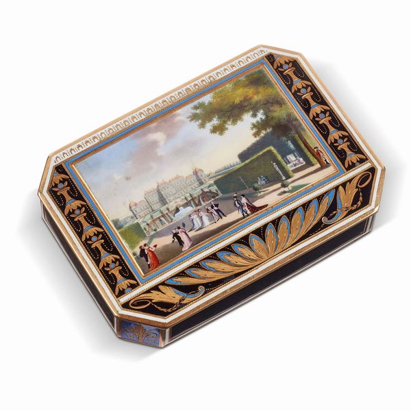 TABACCHIERA, SVIZZERA, CIRCA 1820  - Asta INTERNATIONAL FINE ART - Associazione Nazionale - Case d'Asta italiane