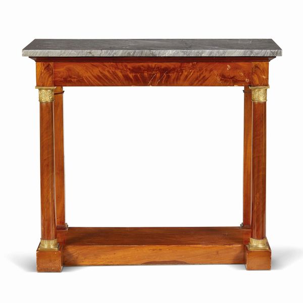 CONSOLE IN STILE IMPERO, SECOLO XIX  - Asta INTERNATIONAL FINE ART - Associazione Nazionale - Case d'Asta italiane