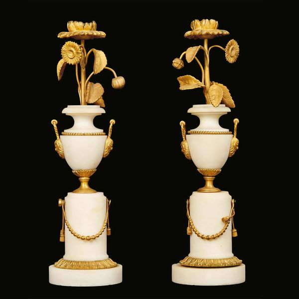 COPPIA DI CANDELIERI, FRANCIA, SECOLO XIX  - Asta INTERNATIONAL FINE ART - Associazione Nazionale - Case d'Asta italiane