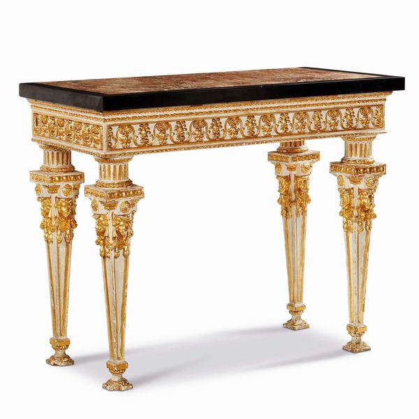 CONSOLE, ITALIA CENTRALE, SECOLO XVIII  - Asta INTERNATIONAL FINE ART - Associazione Nazionale - Case d'Asta italiane