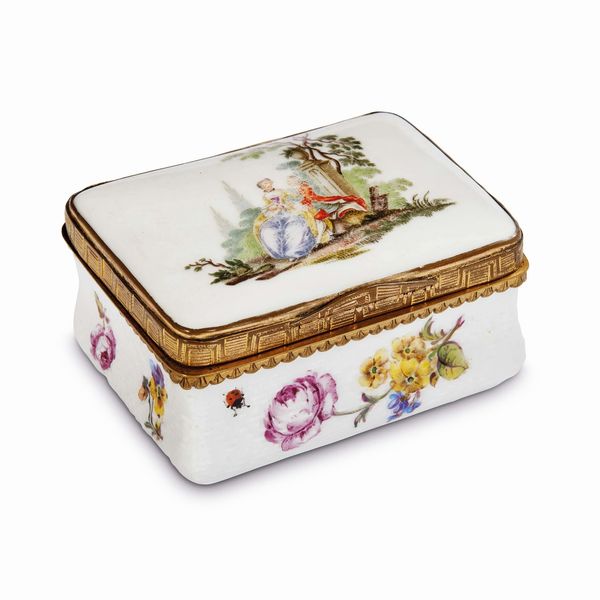 TABACCHIERA, GERMANIA, SECOLO XVIII  - Asta INTERNATIONAL FINE ART - Associazione Nazionale - Case d'Asta italiane