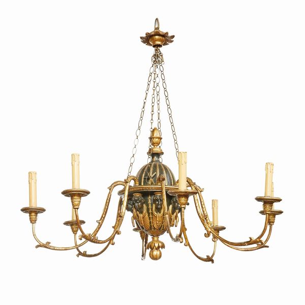 LAMPADARIO, VIENNA, SECOLO XIX  - Asta INTERNATIONAL FINE ART - Associazione Nazionale - Case d'Asta italiane