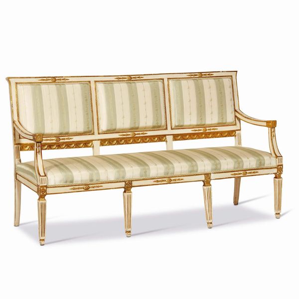 SALOTTO, ITALIA CENTRALE, FINE SECOLO XVIII  - Asta INTERNATIONAL FINE ART - Associazione Nazionale - Case d'Asta italiane