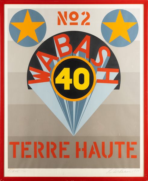 Robert Indiana : Terre Haute  - Asta Selected Prints - Associazione Nazionale - Case d'Asta italiane
